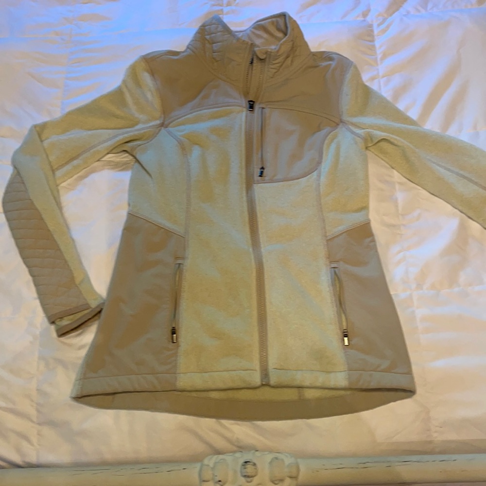 Athleta fleece zip up jacket